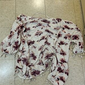 Kimono / cardigan floral print, light material, size medium